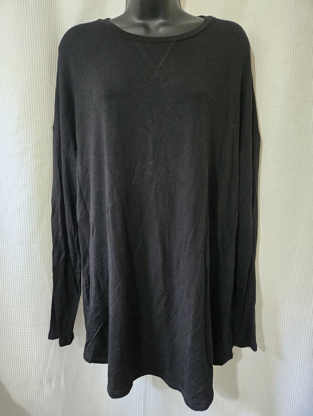 EUC Oversized Slight Batwinged Winged Top